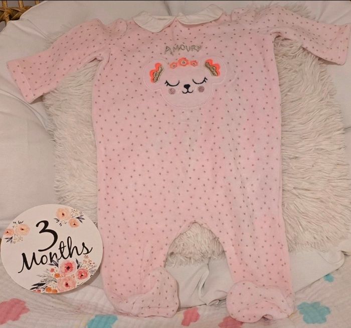 Pyjama Du Pareil au Même 3 mois 59cm