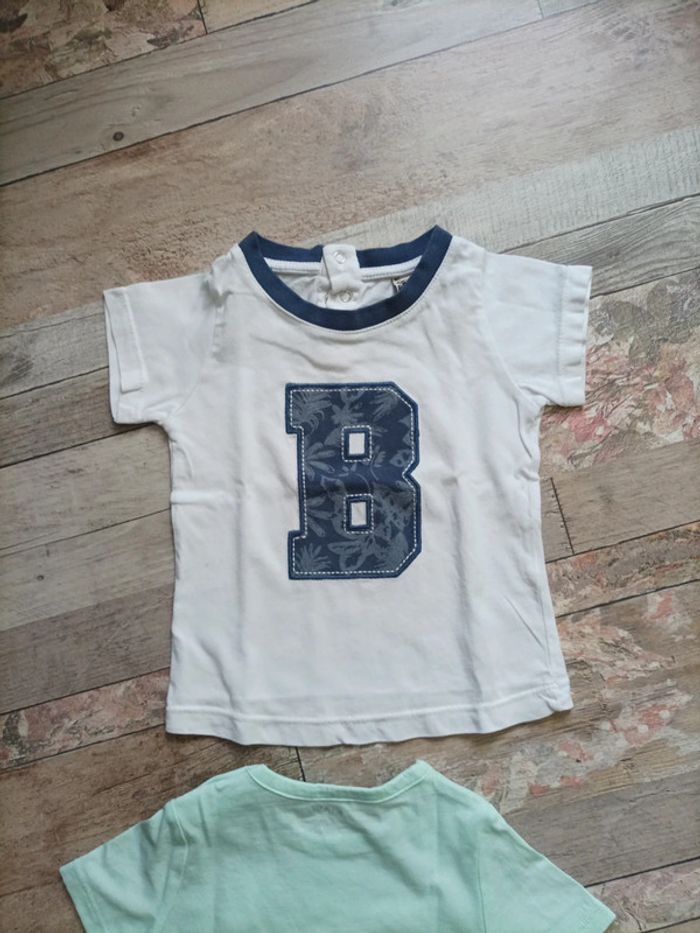 T shirt manches courtes 9mois - photo numéro 4