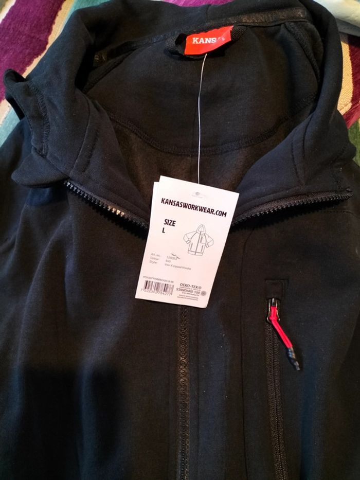 Veste à capuche kansasworkwear - photo numéro 4