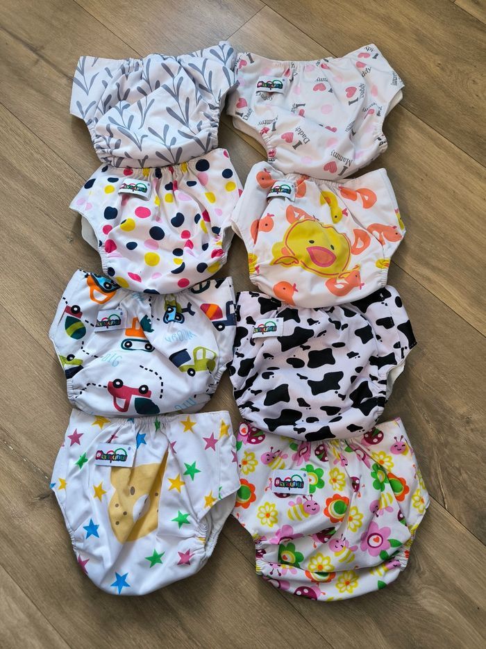 Lot de 24 couches lavables évolutives Juicy Bumbles, Littlelamb, Mama Koala, Goodbum et Qianqunui - photo numéro 4