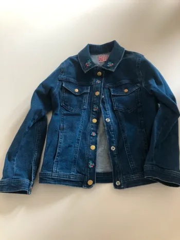 Veste en jean fille