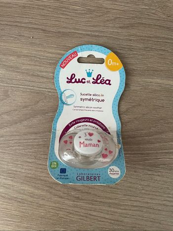 Tétine Luc et Léa