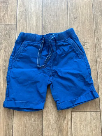 Short bleu Vertbaudet 94cm.