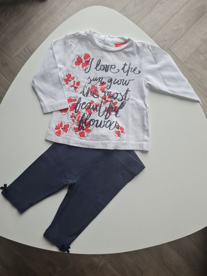 Ensemble bébé fille Tissaia 3-6 mois – Très bon état - photo numéro 2