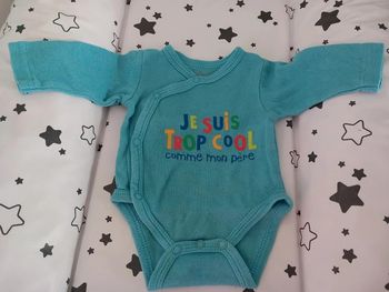 lot de 3 body naissance