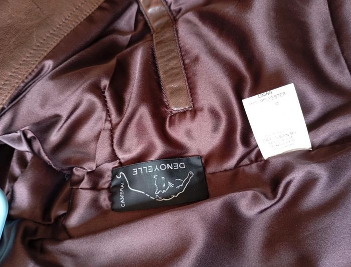 Veste en cuir Rebel by Rhino & pelle - photo numéro 4