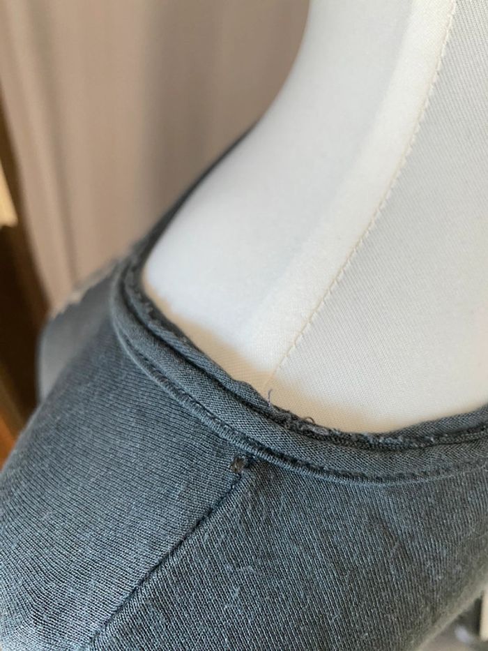 Top 3/4 gris japonaise Desigual S - photo numéro 9