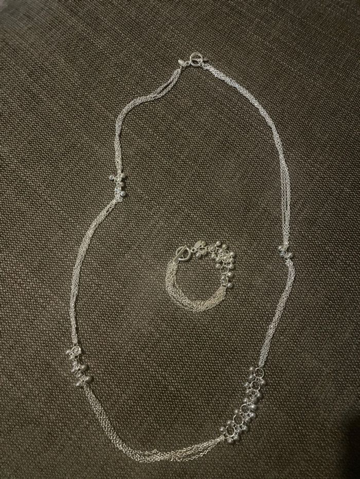 Collier et bracelet