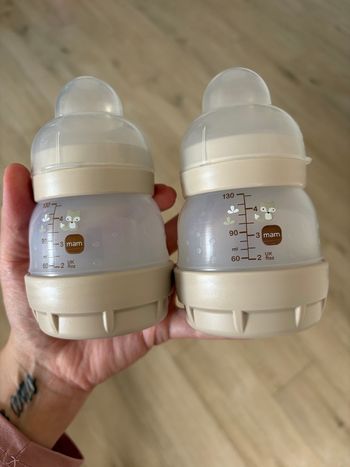 Lot de 2 biberons mam sans tétine 