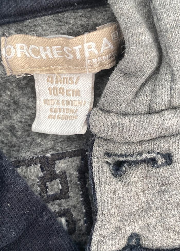 Sweat à capuche orchestra 4 ans - photo numéro 2