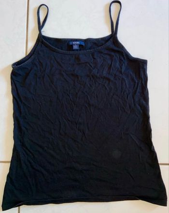 Débardeur noir  kiabi s