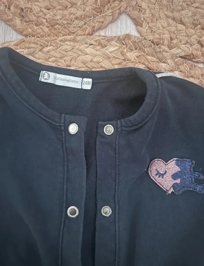 Veste gilet lulu castagnette 24m - photo numéro 2