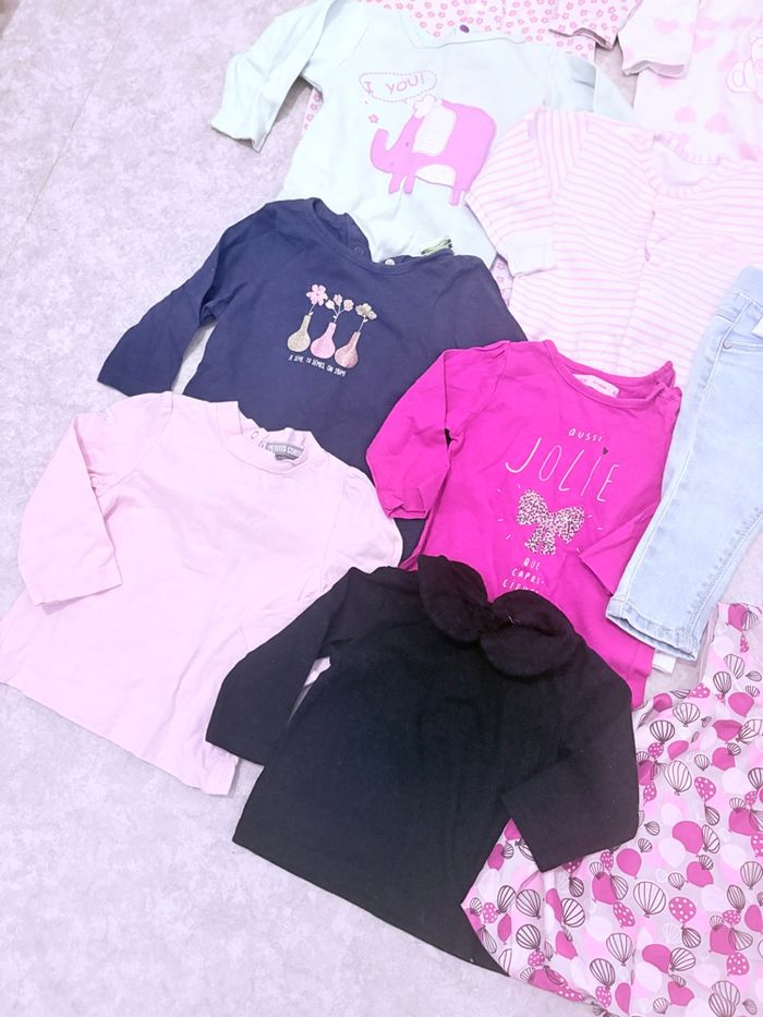 Lot 6 mois bébé fille