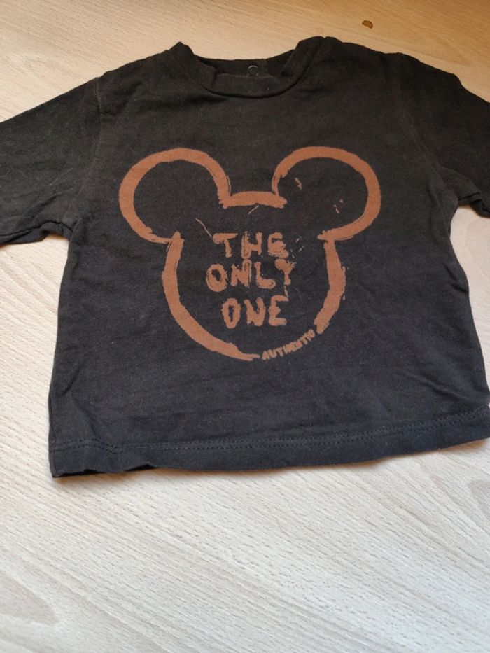 Tee shirt 3 mois Mickey - photo numéro 2