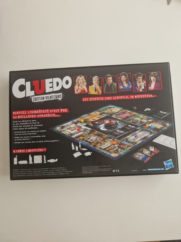 Cluedo Édition Menteurs Hasbro - photo numéro 2
