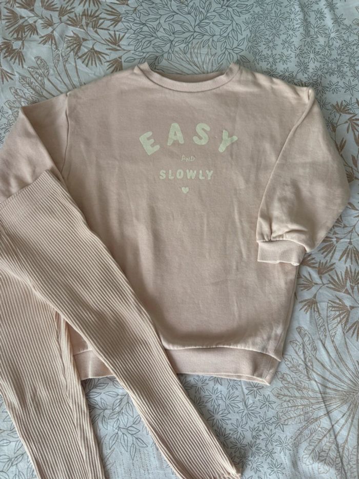 Ensemble leggings + pull manches longues - photo numéro 3