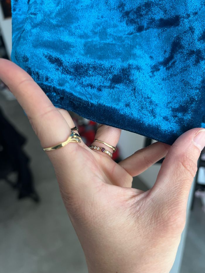 Robe 10 ans style « velours » - photo numéro 6