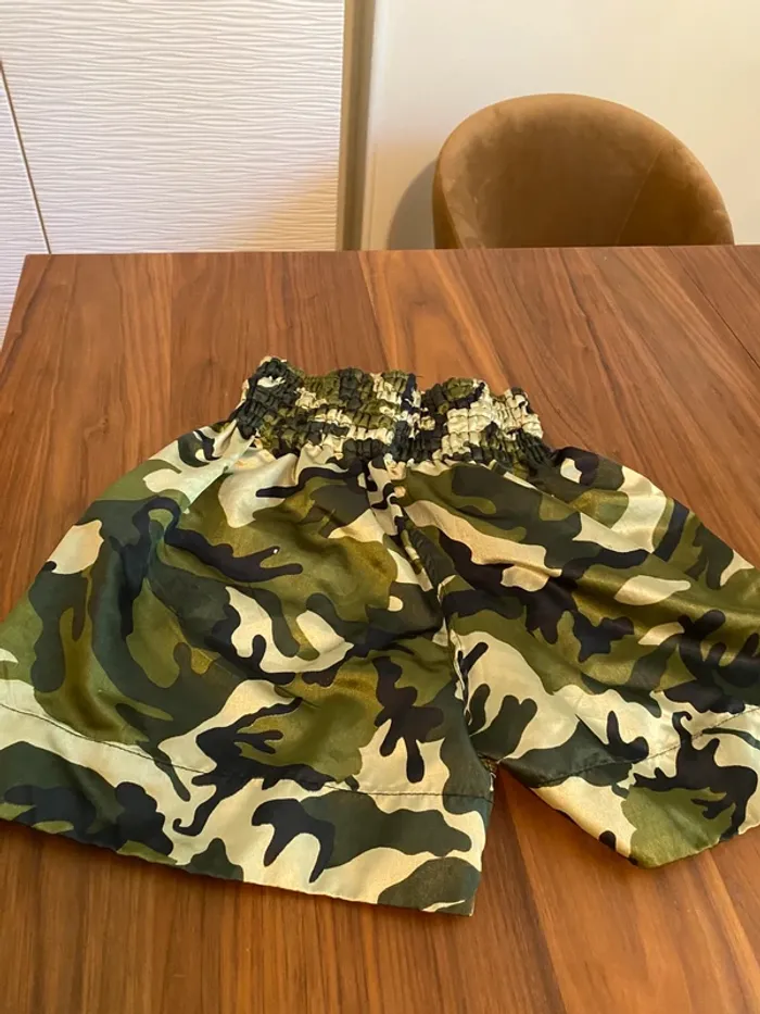 Short box thaï vert taille S - photo numéro 3