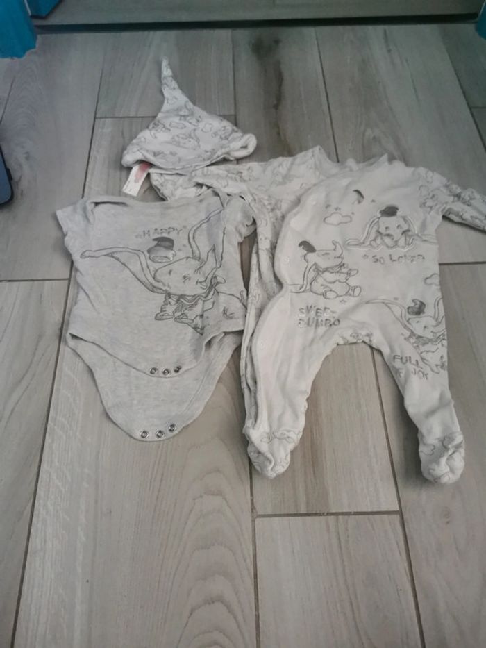 Ensemble pyjama + body 3 - 6 mois