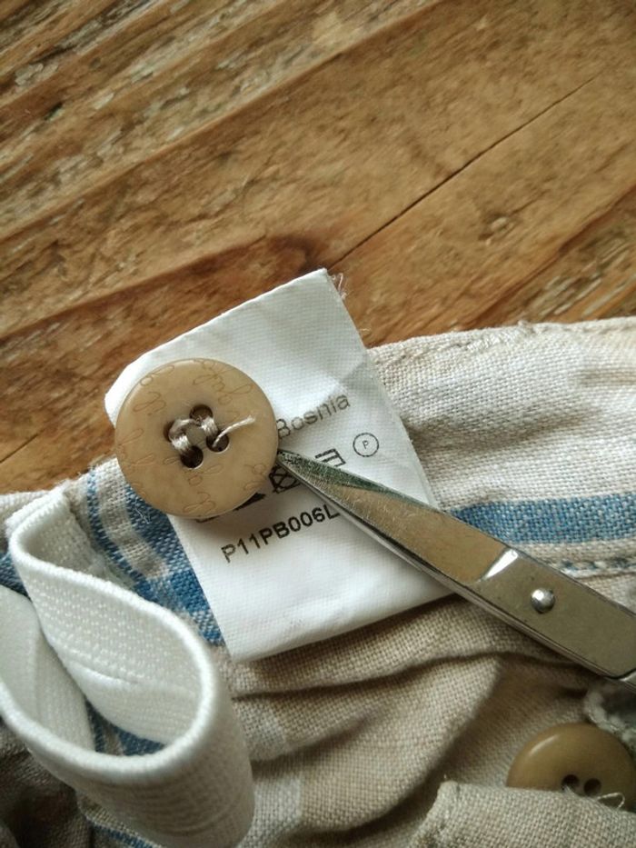 Short en lin - photo numéro 7