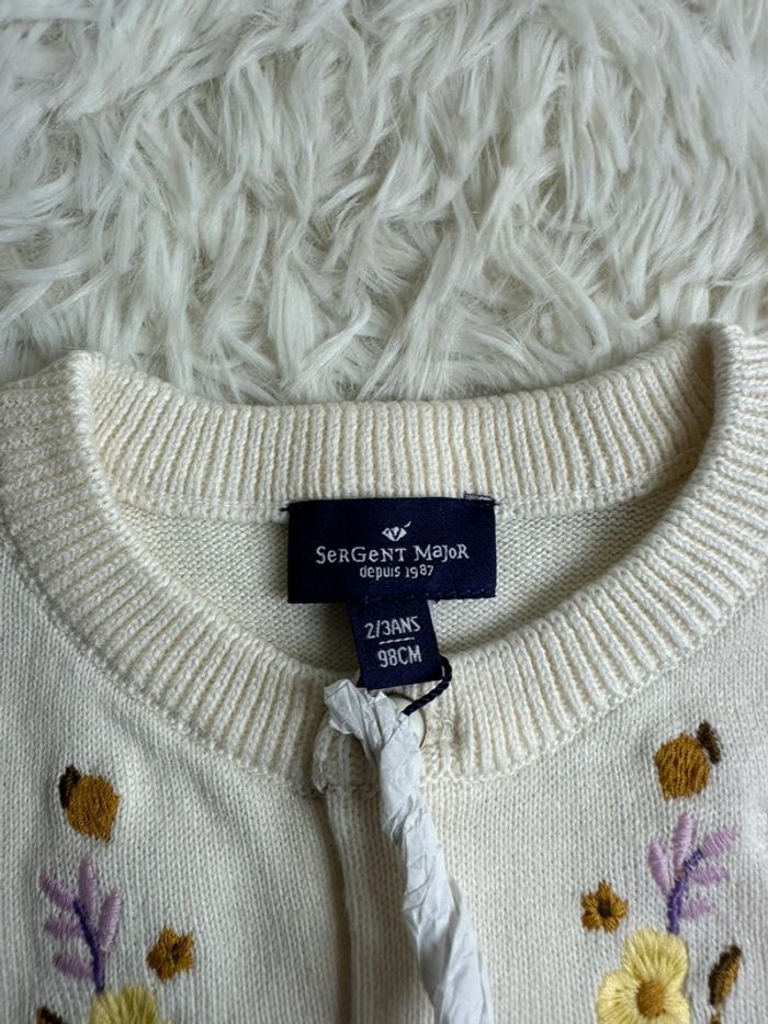 Cardigan sergent major taille 2-3 ans - photo numéro 3