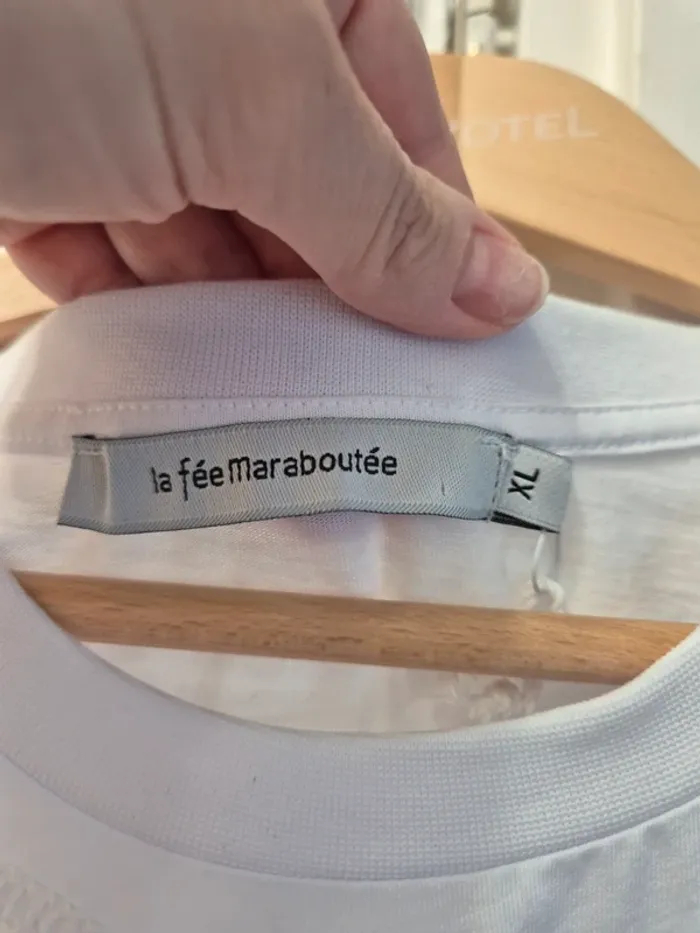 Tee-shirt manches courtes La Fée Maraboutée XL - photo numéro 6