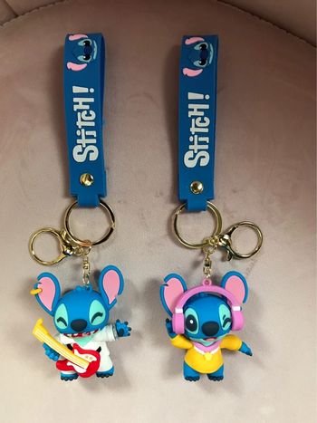 2 portes-clés Disney Stitch