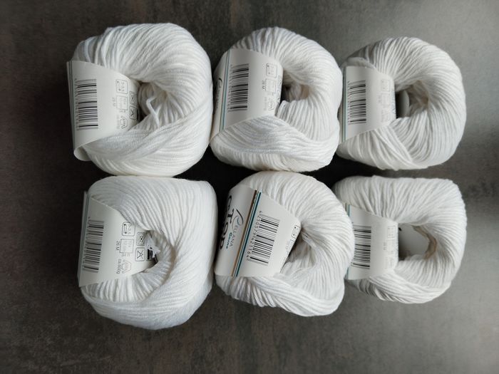 Lot de 6 pelotes de Coton - photo numéro 7