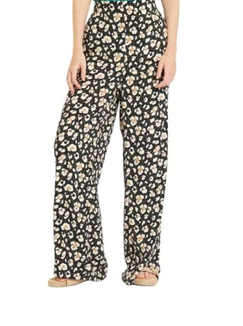 🩷 Pantalon fluide motif léopard taille L 40 Kiabi #emyfleury_40femme