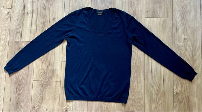 Pull mi-saison cachemire & laine- Massimo Dutti - photo numéro 2