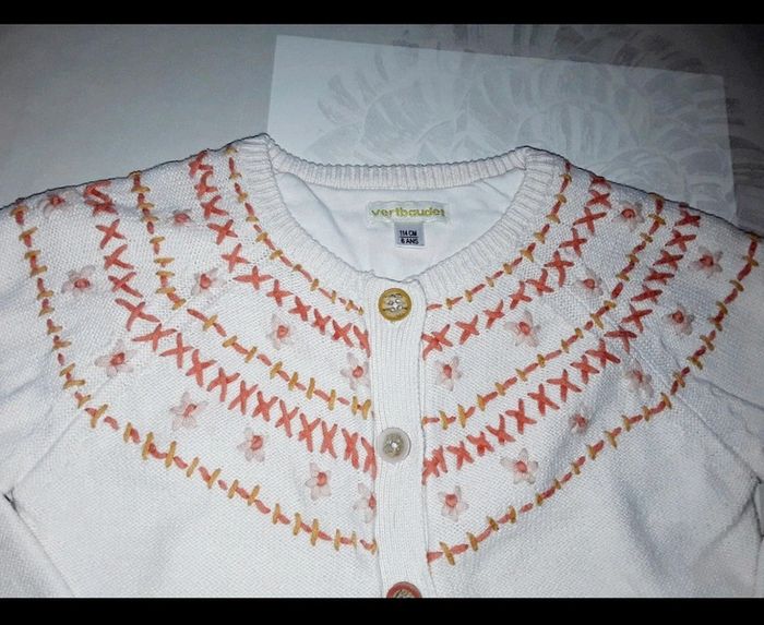 🟣 6 ans Gilet Vertbaudet 🟣 - photo numéro 3