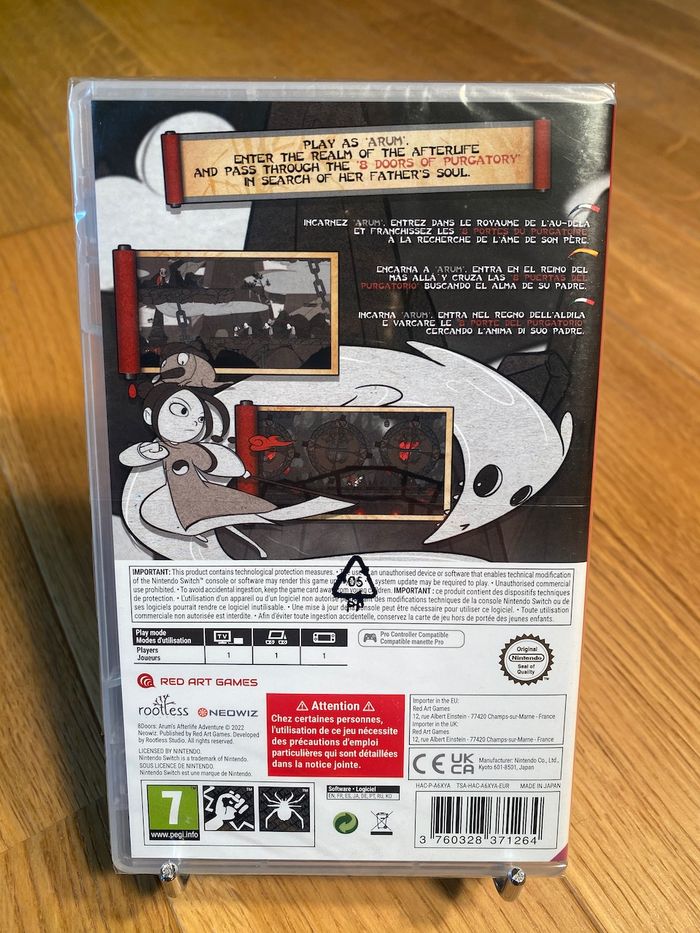 8 doors arum’s afterlife adventure - switch - jeu neuf sous blister - photo numéro 2