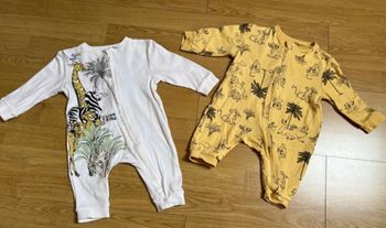 Lot de 2 pyjamas 3-6 mois