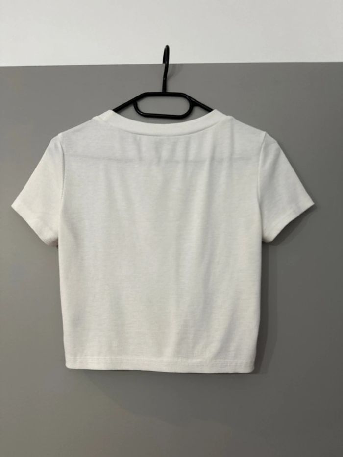 Top blanc taille M Shein - photo numéro 2