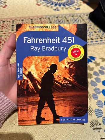 Livre Fahrenheit 451
