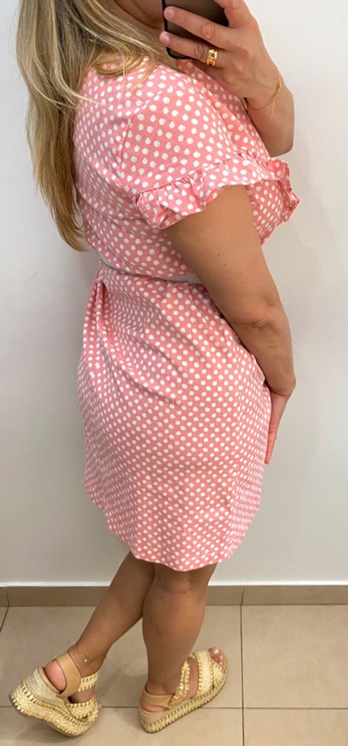 Robe droite a pois - photo numéro 11