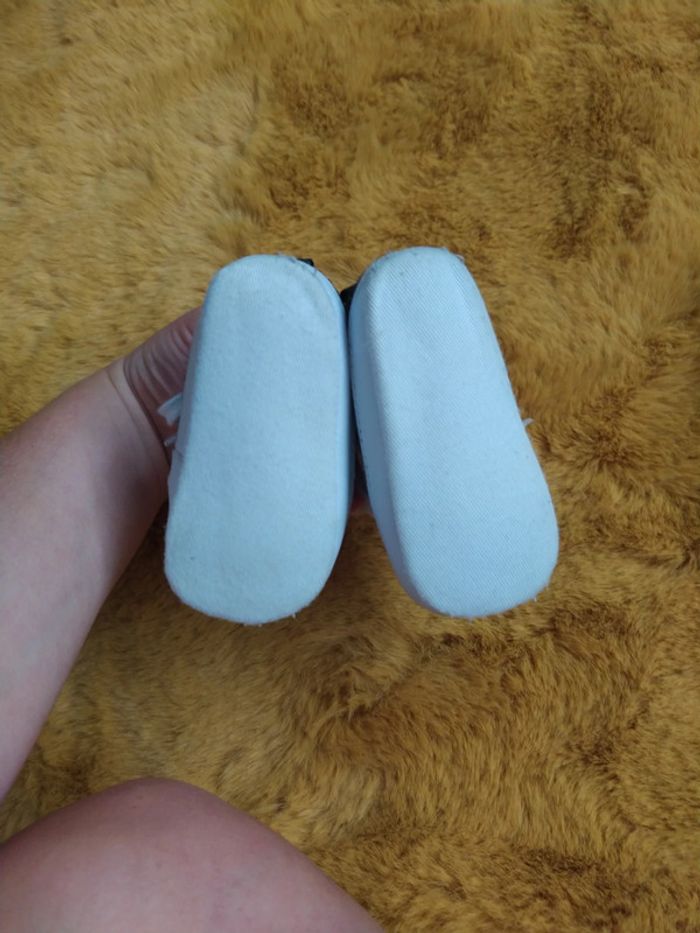 Chaussures bébé bleu - photo numéro 4