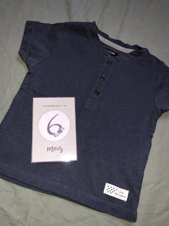T-shirt 6 mois