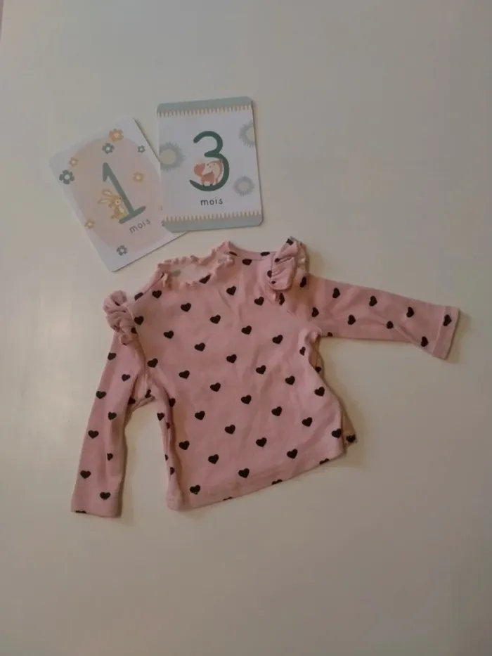 Ensemble bébé fille Marque SHEIN Taille 1-3 mois - photo numéro 3