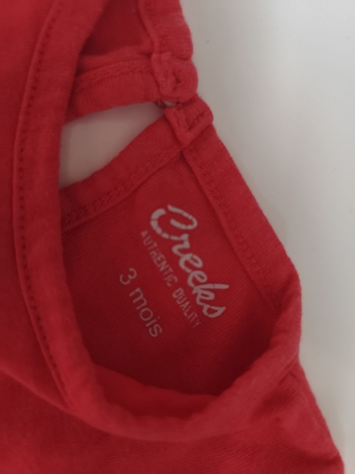 Tee-shirt fille 3mois - photo numéro 3