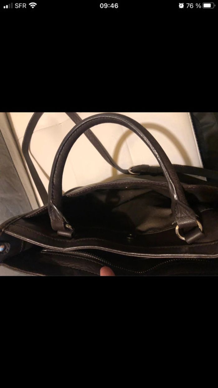 Sac a main en cuir Lancaster et son portefeuille - photo numéro 6