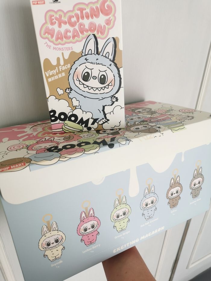 Pop mart labubu macaron - photo numéro 3