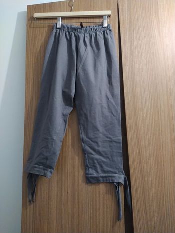 Legging court gris