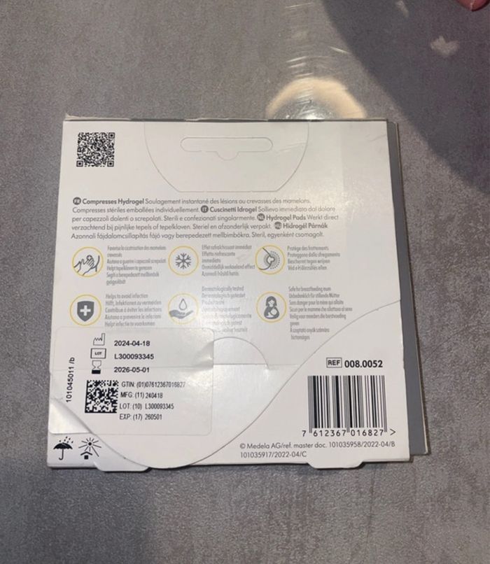 Compresses medela allaitement - photo numéro 2