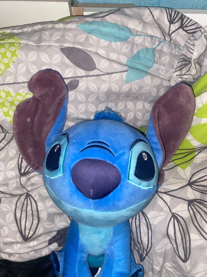 gros doudou, Stitch, bleu, Disney peluche - photo numéro 3