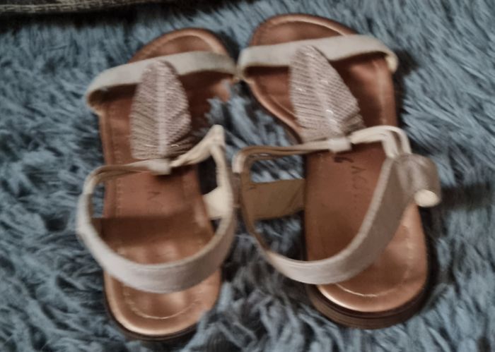 Sandales beige avec strass 40 - photo numéro 5