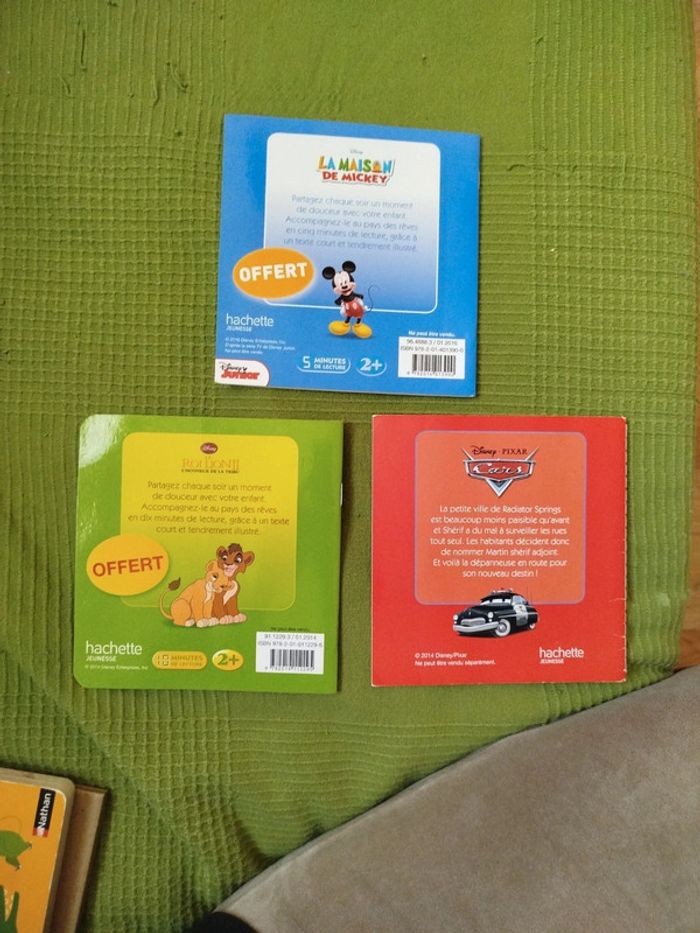Lot 3 livres Disney - photo numéro 5
