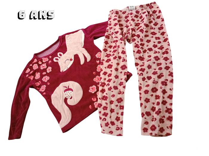 Pyjama velours DPAM