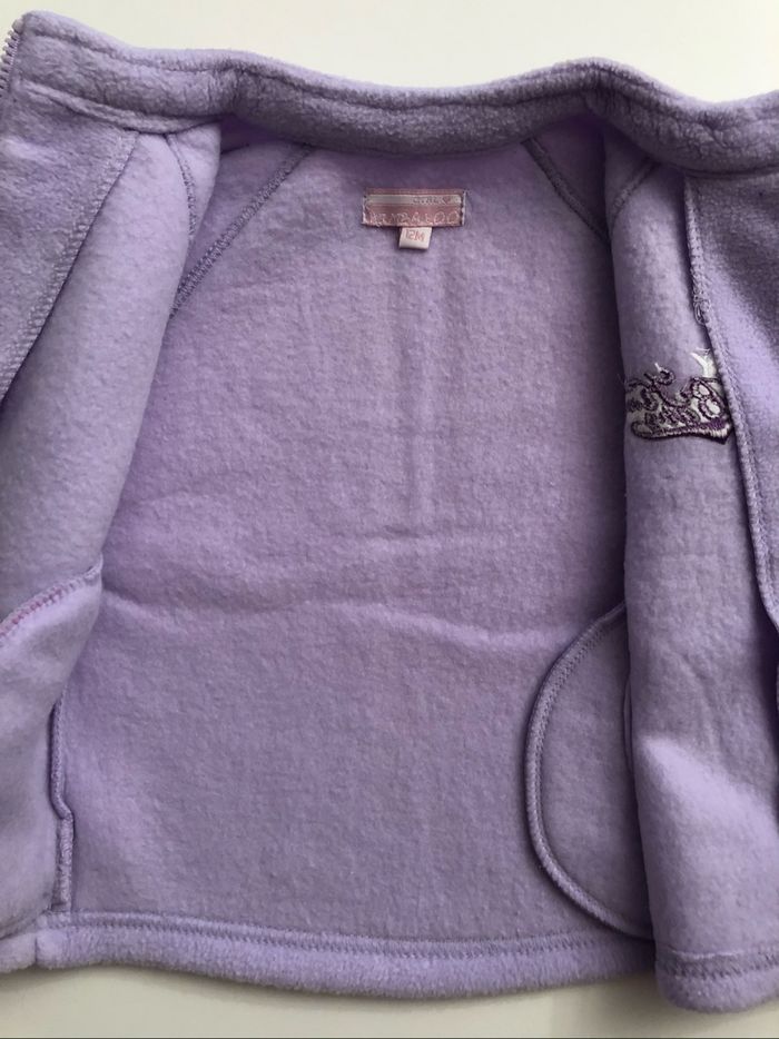 Veste polaire  fille 12 mois - photo numéro 3