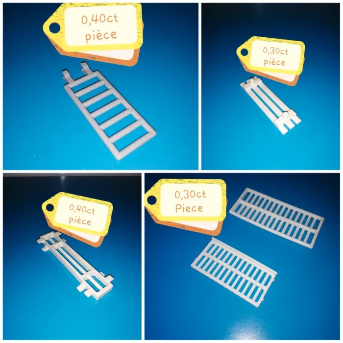 Thème* pièce détachée/ grille blanche